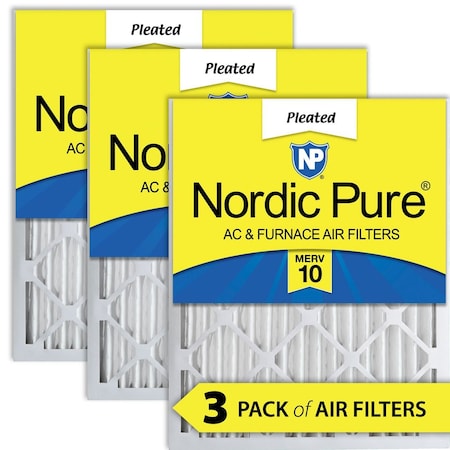 FILTER 18X24X2 MERV 10 MPR 1000 3 PIECES ACTUAL SIZE 1738 X 2338 X 175 MADE IN THE U